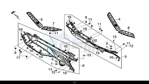 MAXSYM 600 I ABS EXECUTIVE (LX60A4-EU) (E4) (L7-M0) drawing FLOOR PANEL