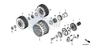 VFR1200XD Europe Direct - (ED) drawing CLUTCH (VFR1200XD/XDA/XDS)