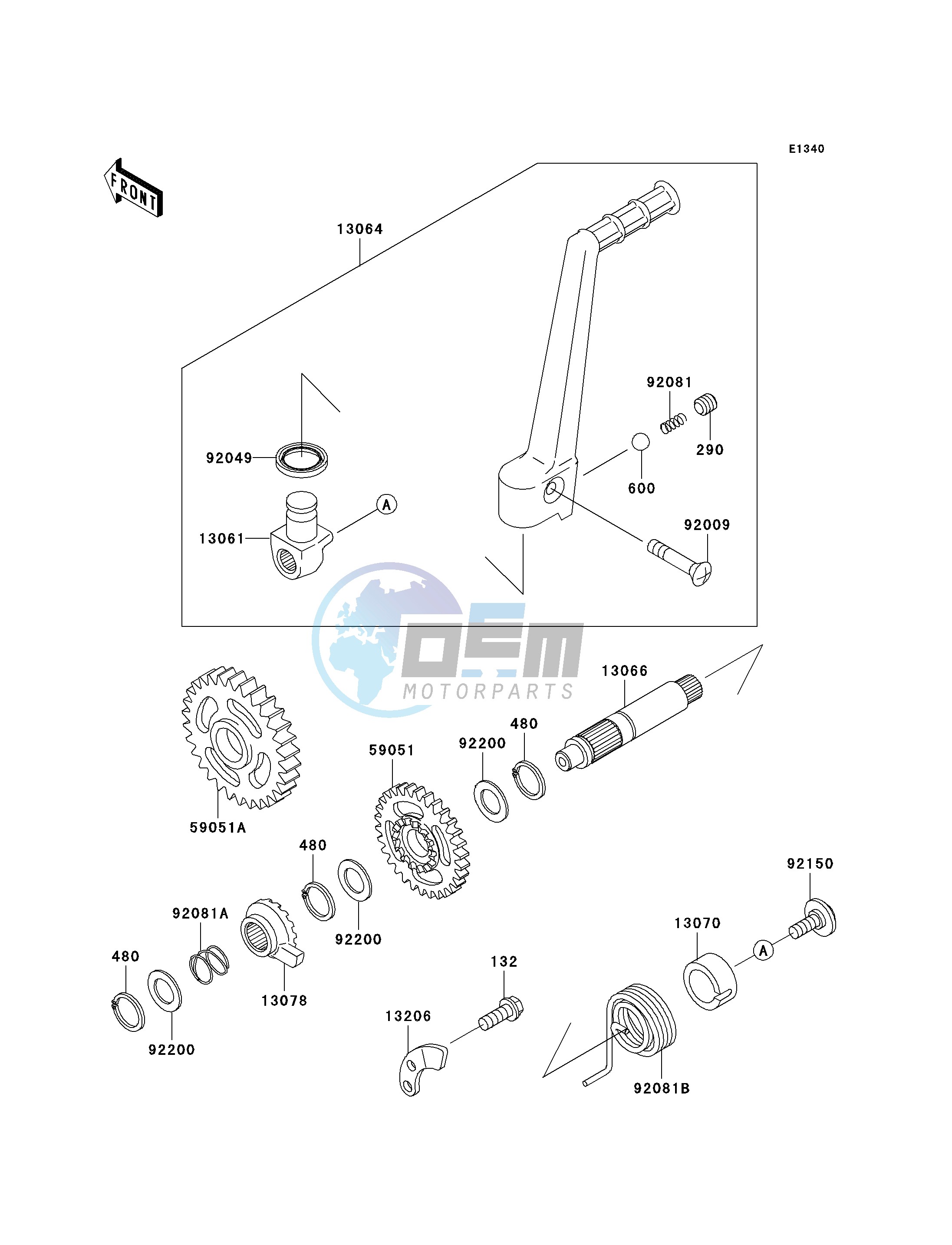 KICKSTARTER MECHANISM