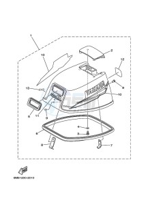 8C drawing FAIRING-UPPER