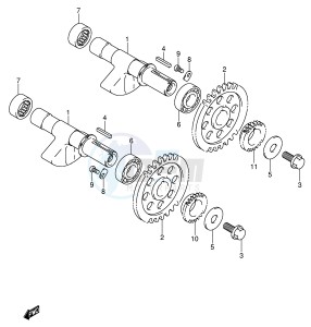 LT-A700X (E17) drawing CRANK BALANCER