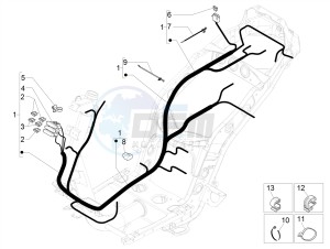 ZIP 50 4T 25 KMH NOABS E4 25kmh (EMEA) drawing Main cable harness