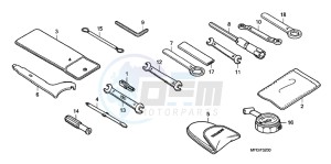 CB600FAB drawing TOOLS