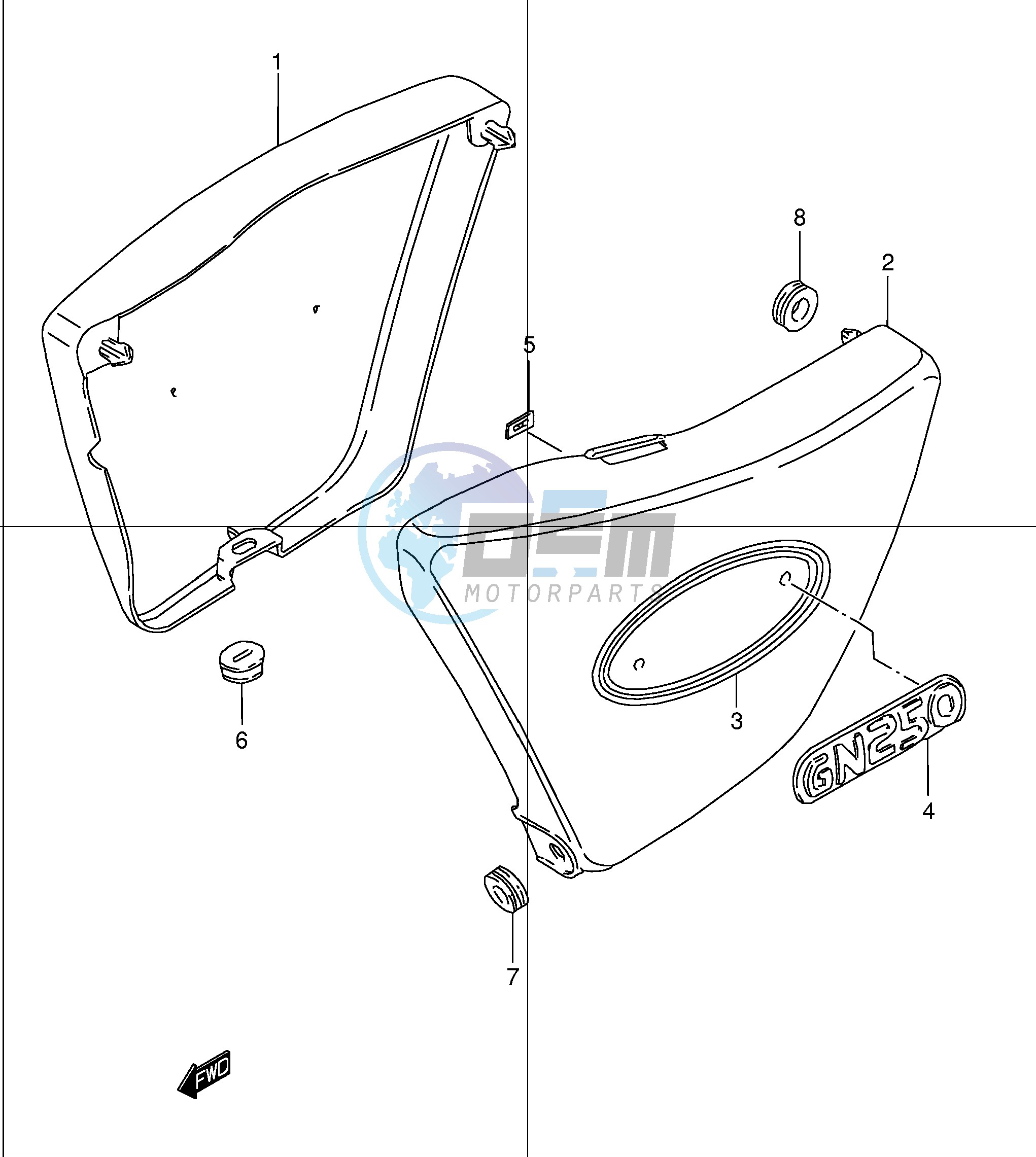 FRAME COVER (MODEL K1)