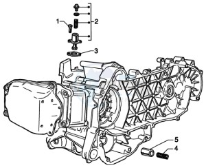 Runner 200 VXR 4t drawing Chain Tightener - By pass Valve