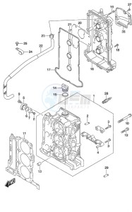 DF 40A drawing Cylinder Head