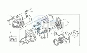 750 X Polizia - PA 2A Serie Polizia/PA 1A Serie drawing Starter motor