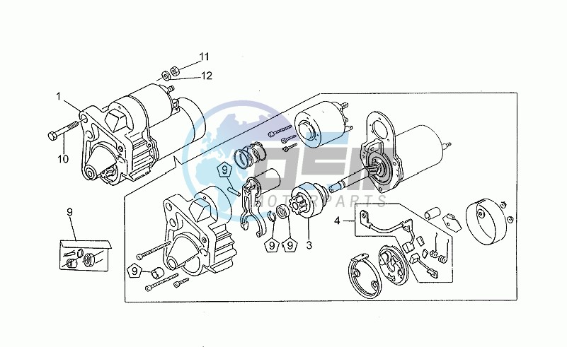 Starter motor