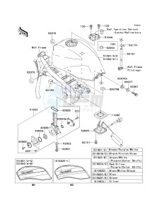 ZR 1200 A [ZX 1200 R] (A1-A3) drawing FUEL TANK