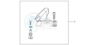 CBR1000RR9 Korea - (KO / SPC) drawing CARBON FIBER HUGGER