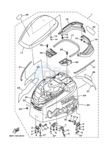 Z250FETOL drawing TOP-COWLING