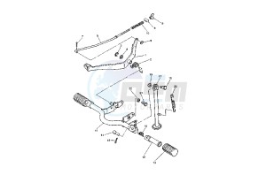 PW 80 drawing STAND- FOOTREST