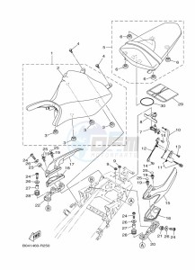 MT-25 MTN250-A (B2E2) drawing SEAT