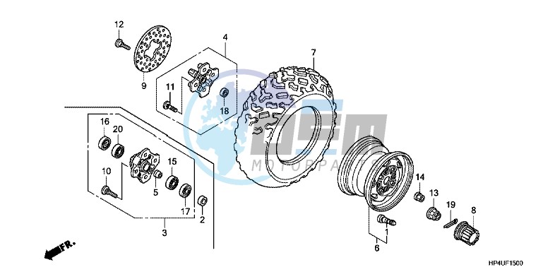 FRONT WHEEL