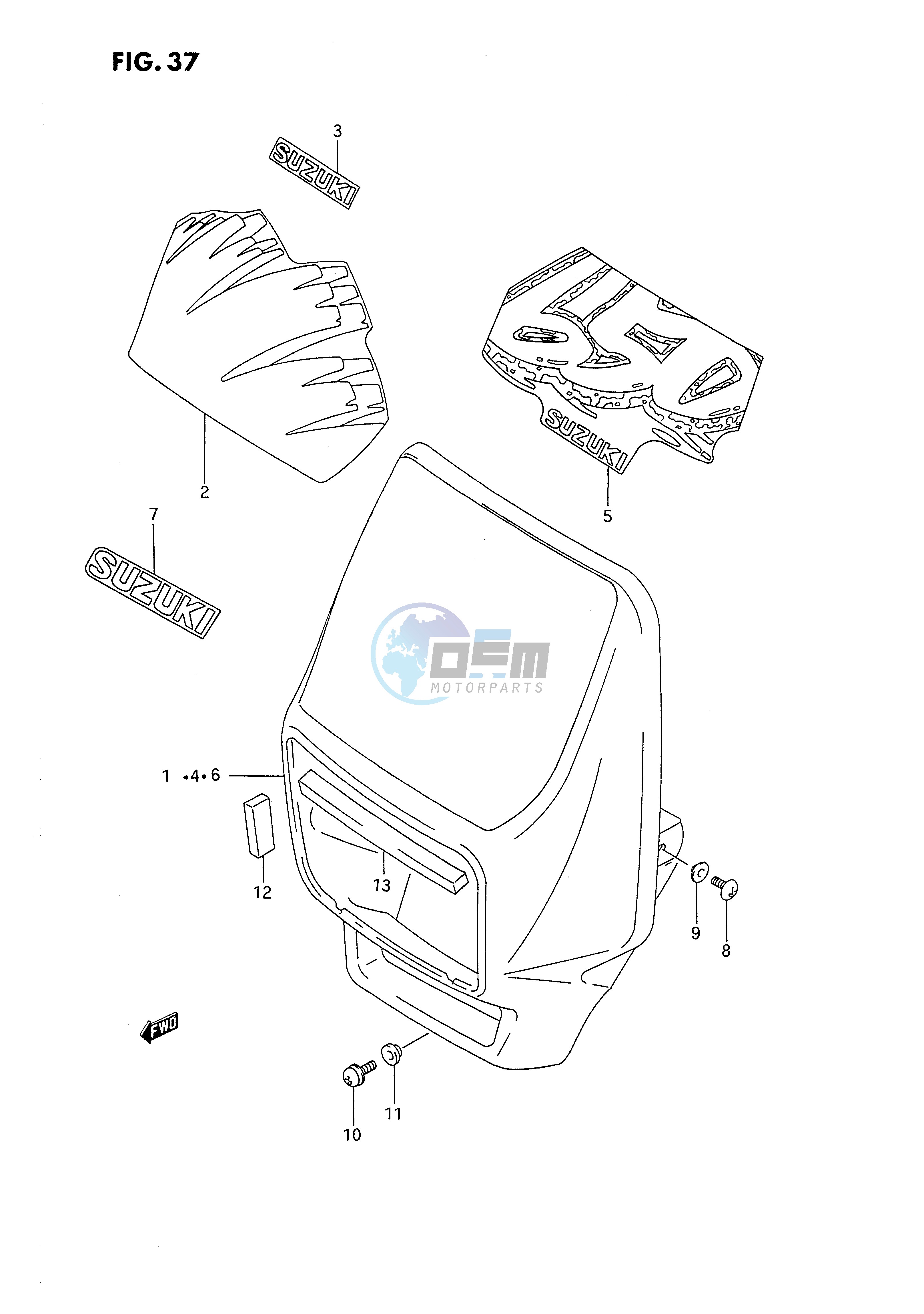 HEADLAMP HOUSING