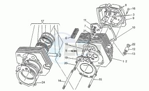 V 35 350 Carabinieri - PA Carabinieri/PA drawing Head - cylinder - piston