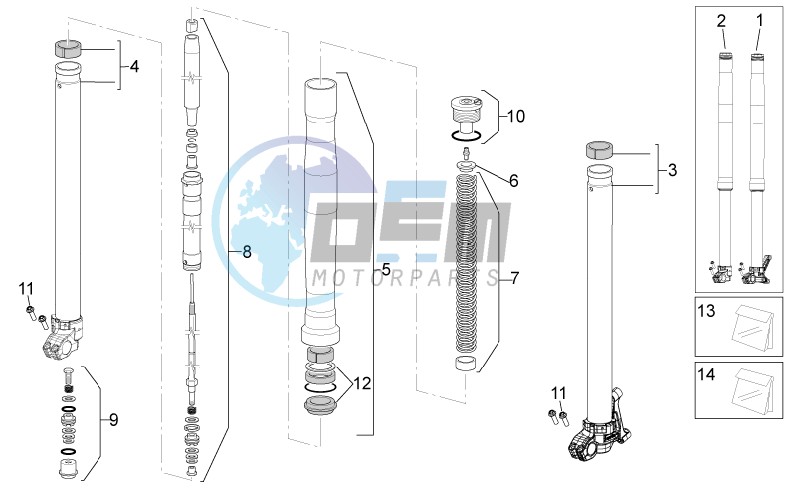 Front fork II