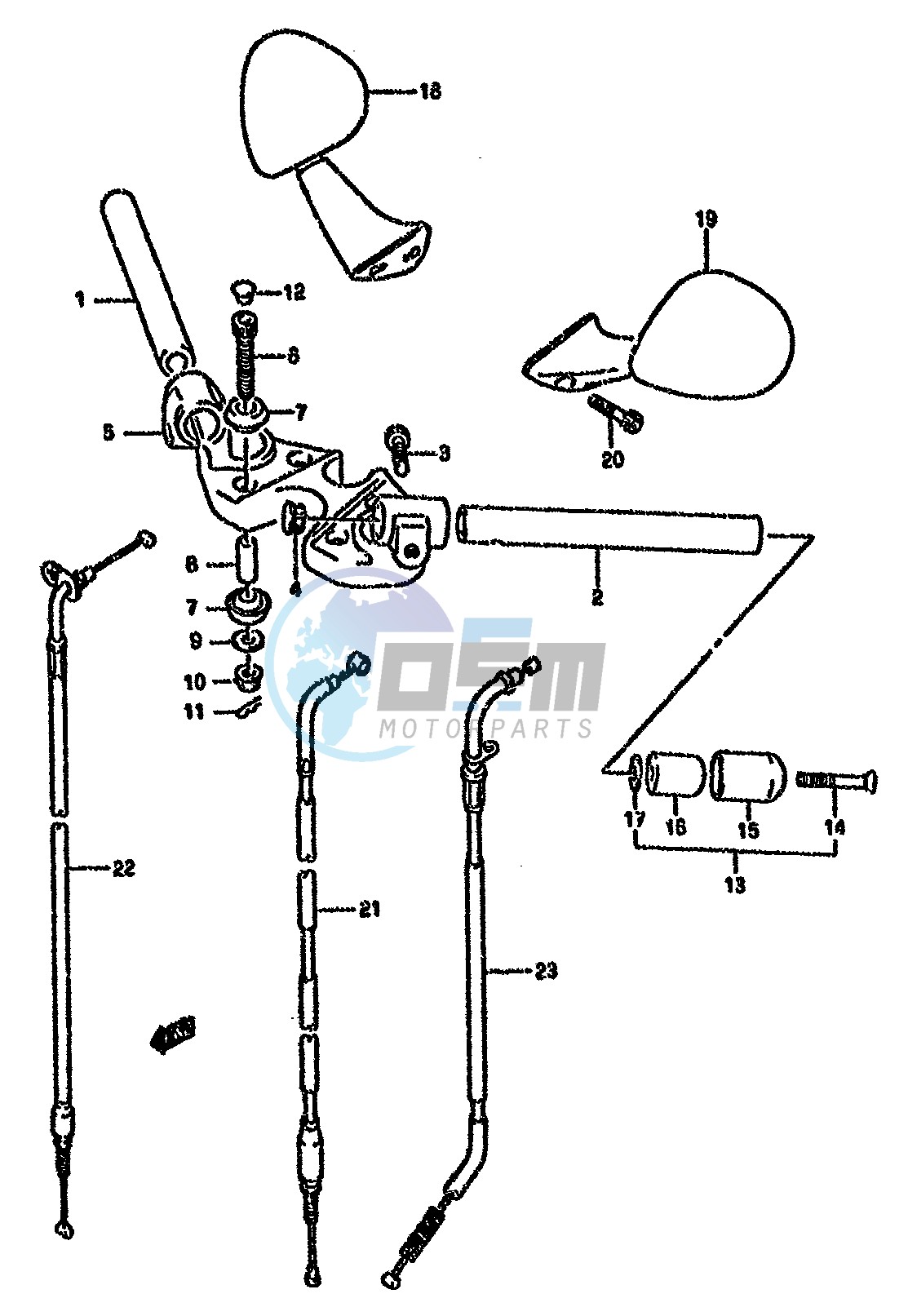 HANDLEBAR (MODEL T)