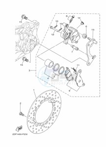 MWS125-C TRICITY 125 (BU5G) drawing FRONT FORK