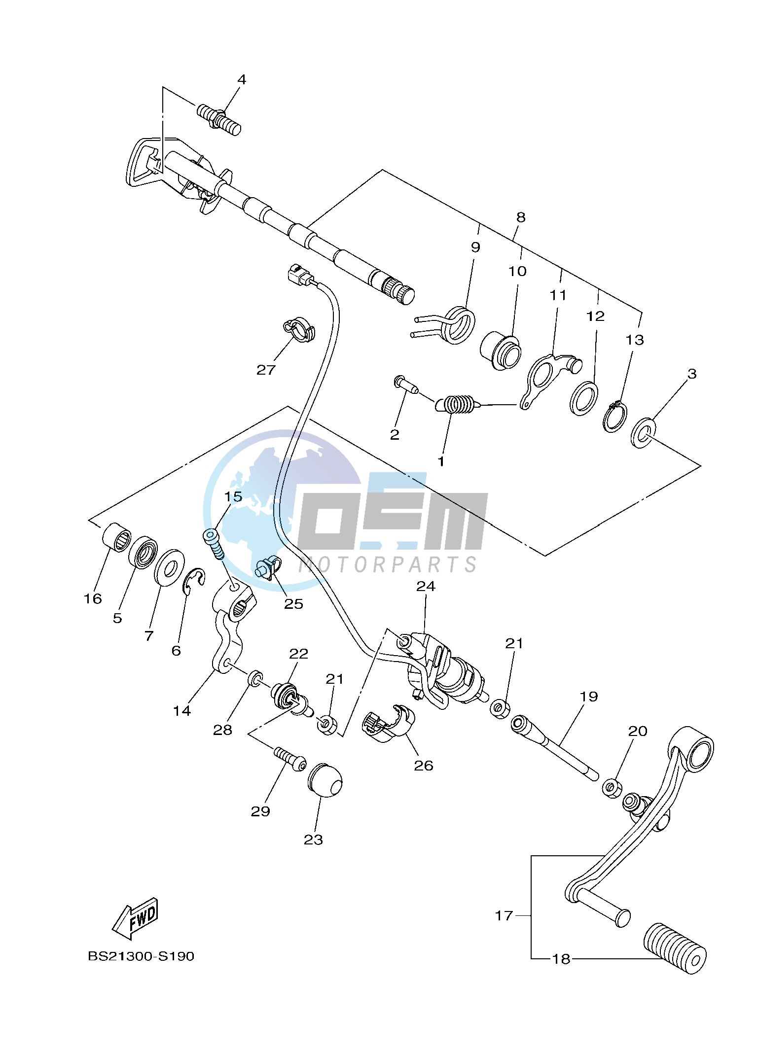 SHIFT SHAFT