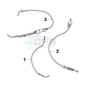 XR6 E EX drawing CABLES PRICOL