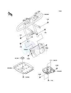 KVF360 4x4 KVF360ADF EU GB drawing Guard(s)