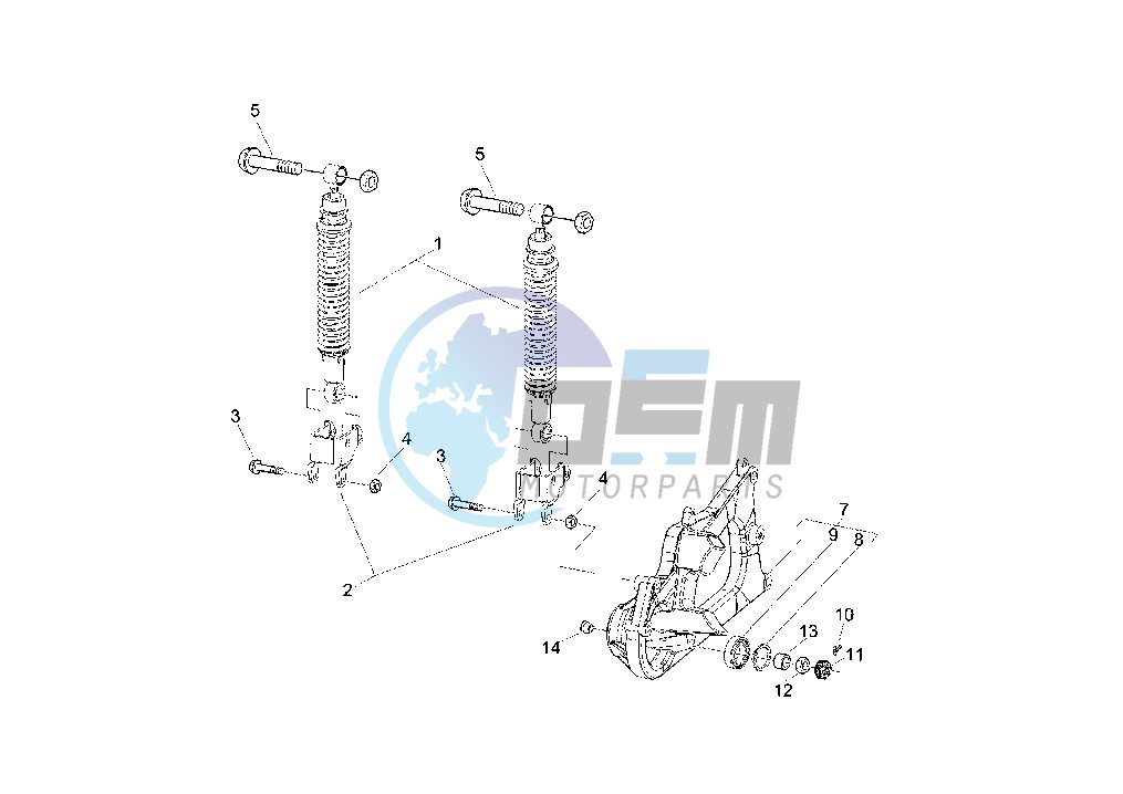 Rear Shock absorber