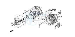 ST1100 drawing CLUTCH COVER