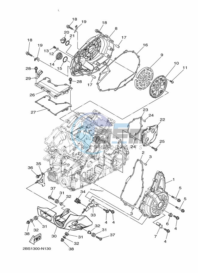 CRANKCASE COVER 1