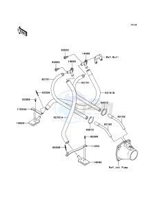 JET SKI STX-15F JT1500A6F FR drawing Bilge System