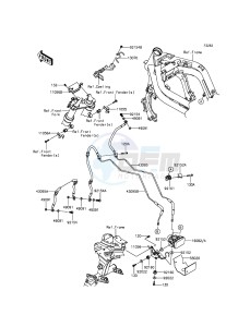 ER-6N_ABS ER650FCF XX (EU ME A(FRICA) drawing Brake Piping