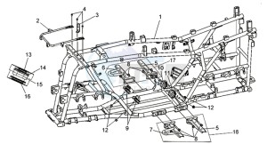 QUADRAIDER 600 DELUXE drawing FRAME