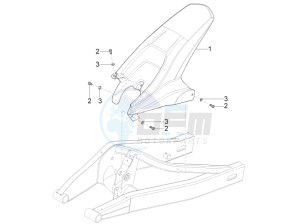 RS4 50 2T (CH, EU, JP) drawing Rear mudguard