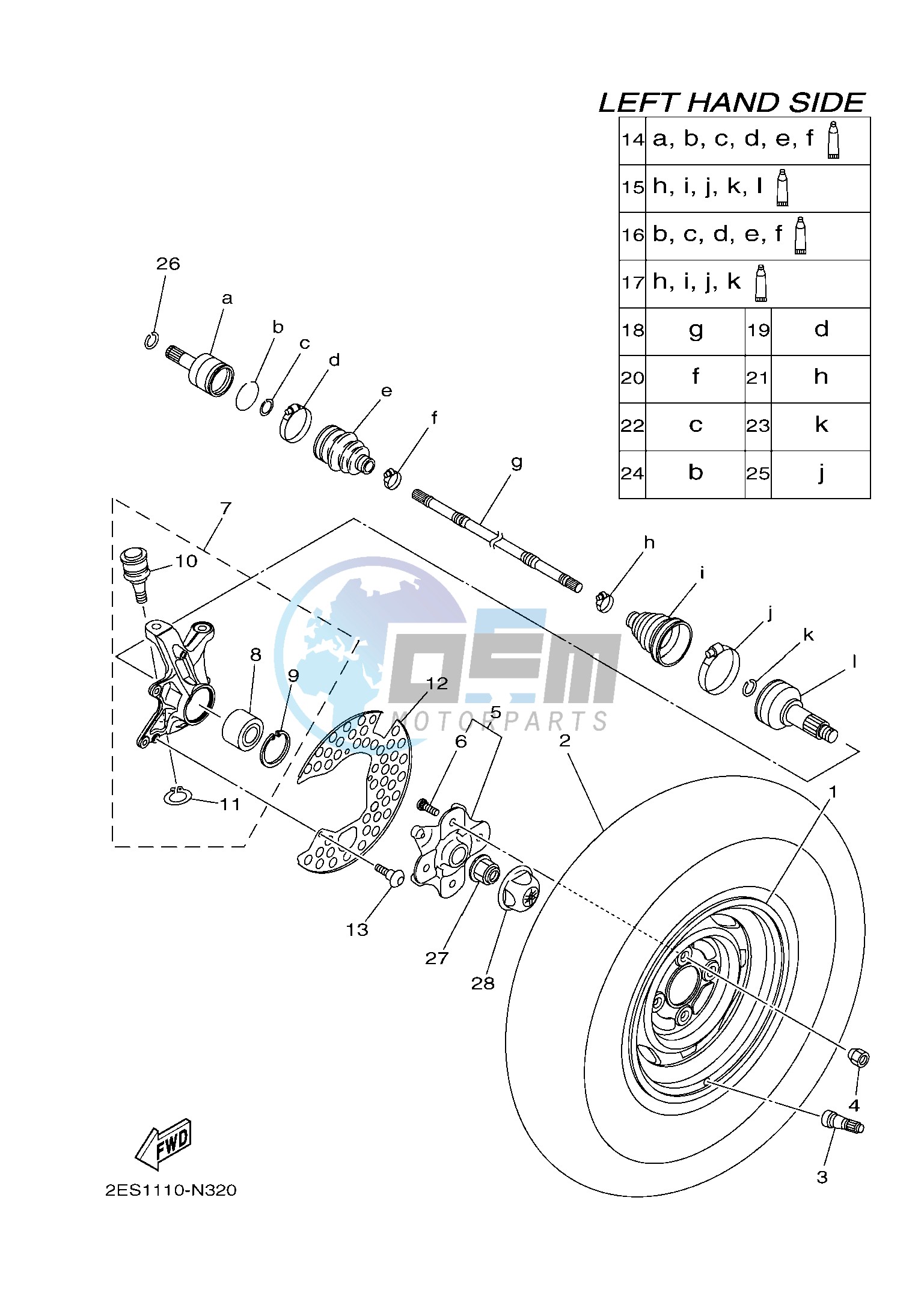 FRONT WHEEL