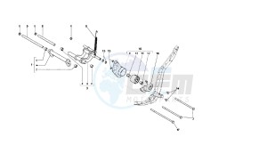 SONAR - 125 CC VTHLS1A1A 4T drawing SWINGING ARM