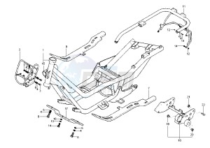 X9 125 drawing Frame