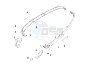 S 125 4T 2V E3 Taiwan drawing Side cover - Spoiler