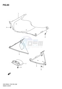 GSX-R600 (E3) drawing INNER COVER