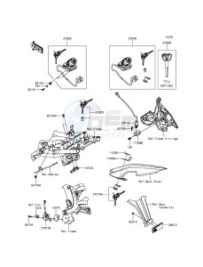 VERSYS 650 KLE650EGF XX (EU ME A(FRICA) drawing Ignition Switch