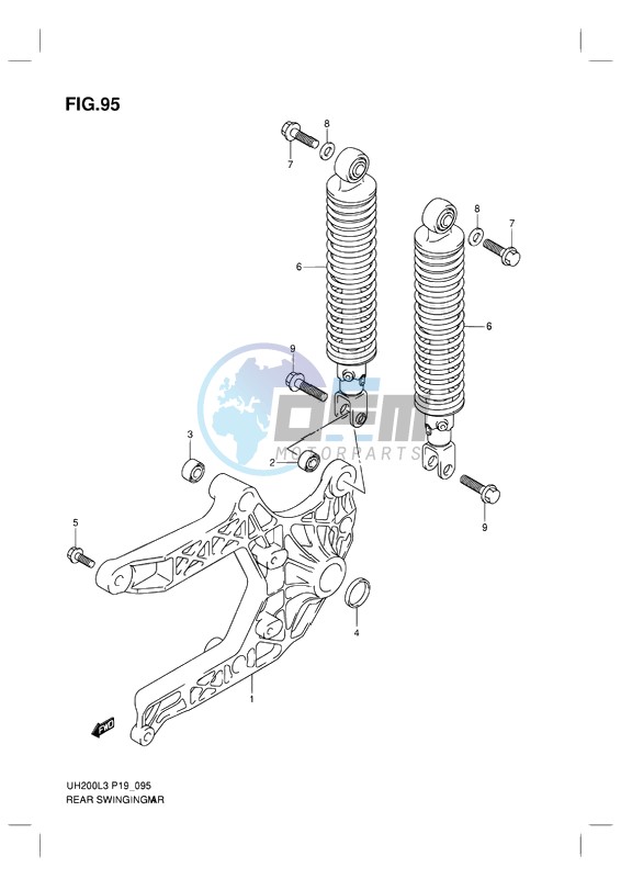 REAR SWINGINGARM