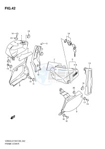 VZ800 (E3-E28) MARAUDER drawing FRAME COVER