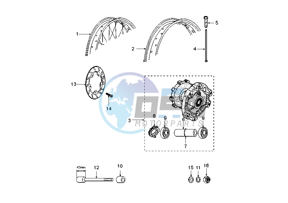 FRONT WHEEL