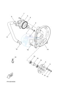 NS50N NITRO NAKED (1PL2 1PL2) drawing WATER PUMP