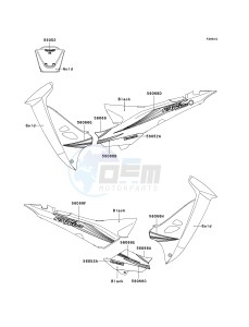 AN 112 D (D6F-D7F) D6F drawing DECALS-- GOLD- --- D6F- -