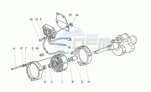 California 1100 Special Special drawing Generator - regulator