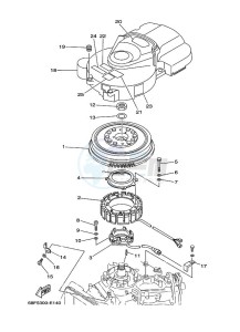 LZ150P drawing GENERATOR