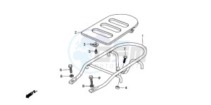 SGX50 drawing REAR CARRIER