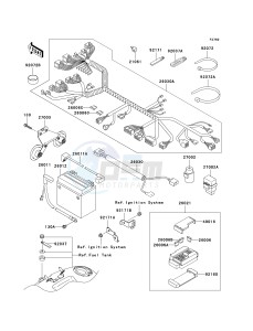 VN 1500 B [VULCAN 88 SE] (B1-B3) N7F drawing CHASSIS ELECTRICAL EQUIPMENT