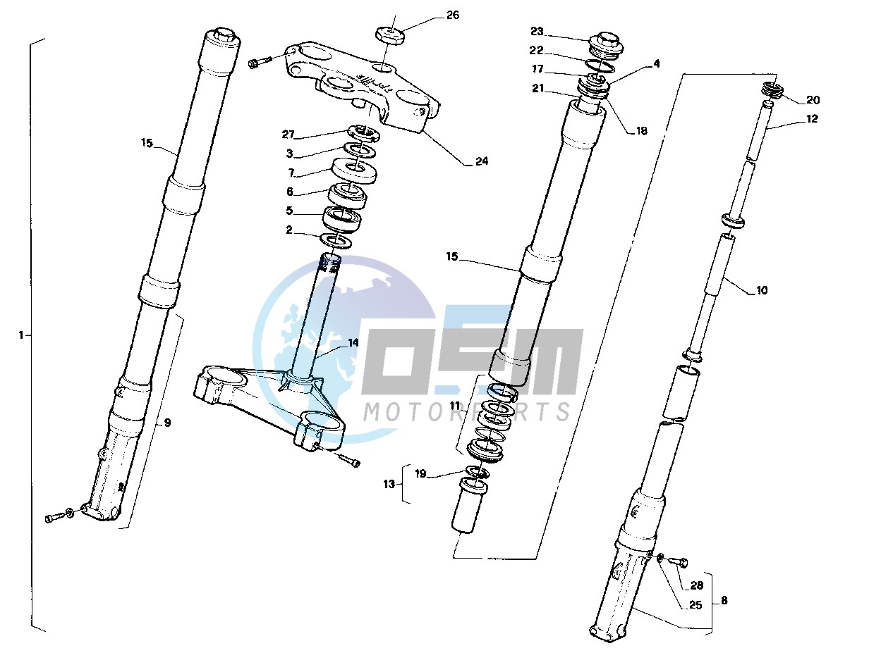 Front fork model l