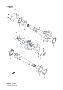 AN400 BURGMAN EU-UK drawing TRANSMISSION (2)